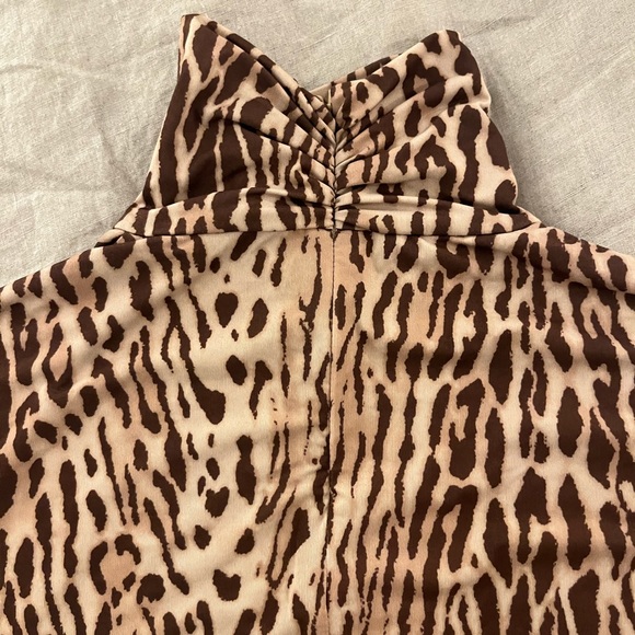 Zimmermann animal print zebra turtleneck top - NWOT - Picture 7 of 7